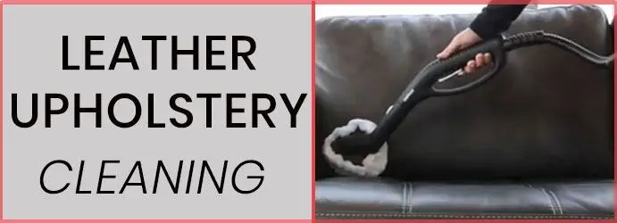 Leather Upholstery Cleaning
