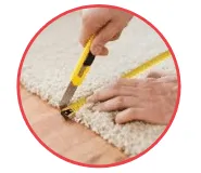 Carpet joints and splits repair