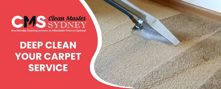 Deep Clean your Carpet Service