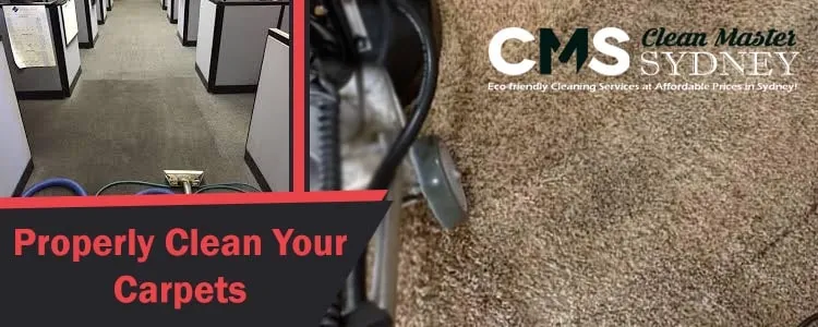 Properly Clean Your Carpets